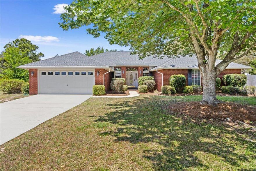 Great opportunity in Berkeley Forest subdivision in Gulf Breeze!  Spacious 4-bedroom, 2-bath home with a separate office offering 2,728 sq ft. This bright home showcases vaulted ceilings, beautiful wood floors, and a 27x19 great room ideal for gathering and entertaining.

The home includes a generously sized kitchen with ample cabinet space and room to make it your own, complemented by separate dining and living areas for added functionality. The layout features well-sized bedrooms plus a dedicated office, providing flexibility for work or additional living space. New roof in 2020.

Situated on one of the largest lots in the neighborhood, the backyard offers endless potential--room for a pool, outdoor entertaining and more.