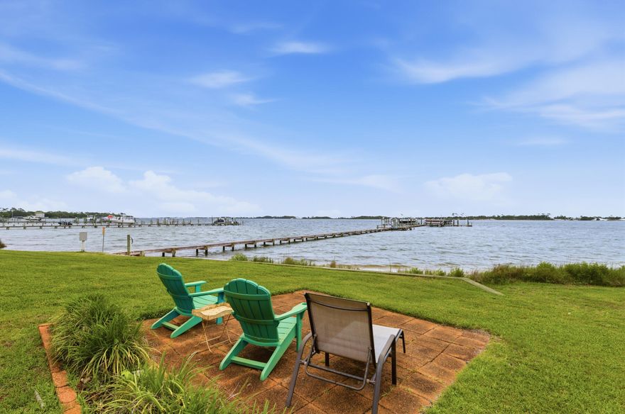 Coastal living at its finest in this beautifully updated third-floor residence. NEW VINYL FLOORING INSTALLED AND FRESHLY PAINTED - offering a fresh, modern aesthetic. This 3 bedroom and 2 bathroom waterfront condo offers DIRECT WATER VIEWS OF SANTA ROSA SOUND. Charming- well-maintained kitchen with classic wood cabinetry, ample counter space, and functional layout. The living area, providing direct waterfront views, offers a calm and coastal setting, with generous space. The primary bedroom designed for comfortability, ensures a sizeable closet, and sliding glass doors that open to your perfect waterfront view. The additional two bedrooms that are equally versatile, continue the homes atmosphere with spacious comfort and beautiful views. The outdoor/backyard space brings a sense of tranquility, making it a standout feature for this beautiful condo, offering peaceful and breathtaking views from your personal balcony.