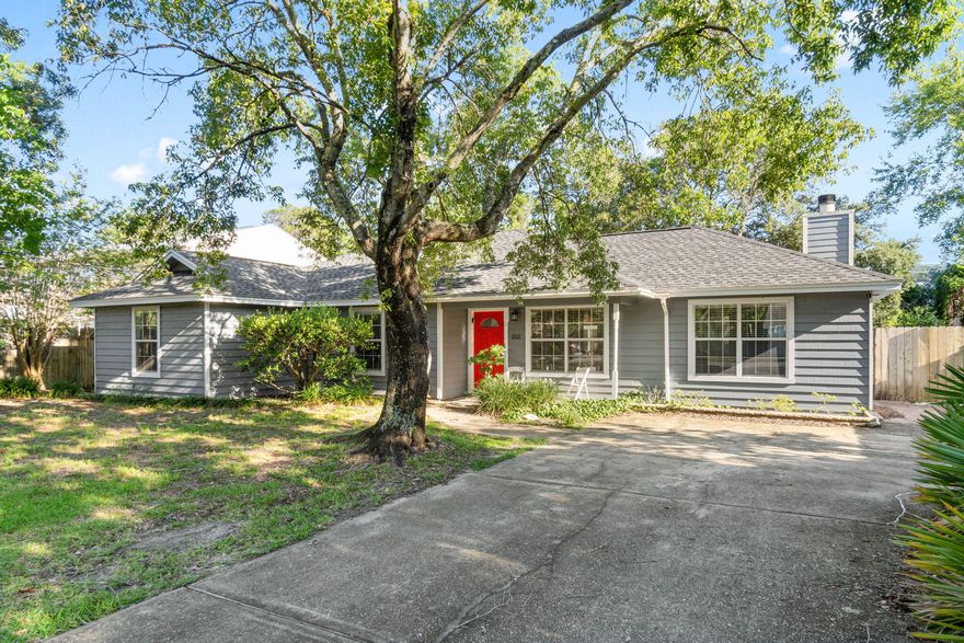 Welcome to your home in Mary Esther, FL! This beautiful single-family residence offers spacious living with a twist of convenience and luxury. Situated just minutes away from the pristine shores of Navarre Beach, this 3-bedroom, 3-full bathrooms, ( and yes, 3 FULL bathrooms) is the epitome of comfort and accessibility. The real gem of this property lies in its unique feature - a fully equipped mother-in-law suite complete with a full-range kitchen featuring modern appliances.