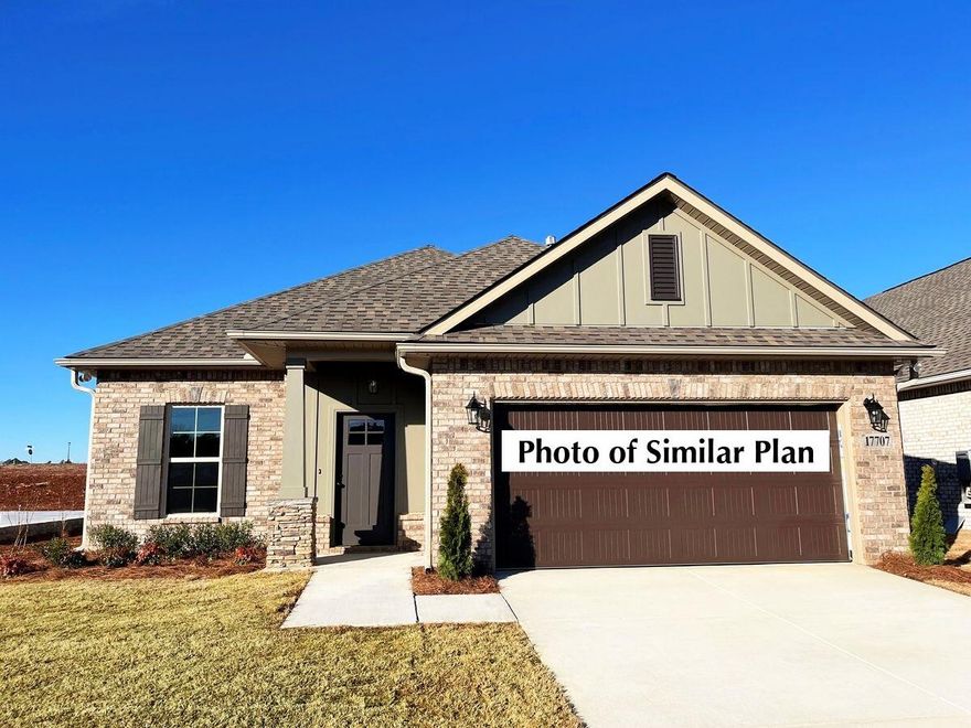 Awesome builder rate plus choose ONE free: window blinds, fridge, smart home package! Restrictions apply. 

The DOGWOOD IV J in Natureview community offers a 3BR/2BA, open design. Upgrades added (list attached). Special Features: double vanity, garden tub, separate custom tiled shower, and 2 walk-in closets in master bath, kitchen island, walk-in pantry, covered porches, undermount sinks, custom kitchen backsplash, LED lighting, crown molding, ceiling fan in living and master, framed mirrors in all baths, smart connect WIFI thermostat, framed mirrors in baths, landscaping, architectural 30-year shingles, flood lights, and more! Energy Efficient Features: water heater, electric kitchen appliance package, vinyl low E windows, and more! Energy Star Partner.