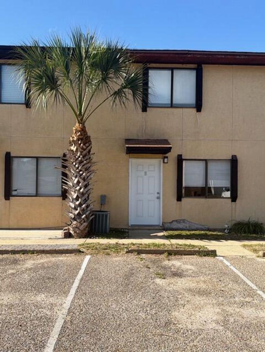 Great 2 bedroom 1 and a half bath town house in central Destin. Has a private fenced in patio and backyard. Both bedrooms are on the 2nd floor along with full bath. Half Bath is on 1st floor off the kitchen next to laundry room. Features separate Dining Room, and Spacious Living area. Has hardwood flooring on stairs and in both bedrooms. Kitchen has beautiful dark wood cabinets.