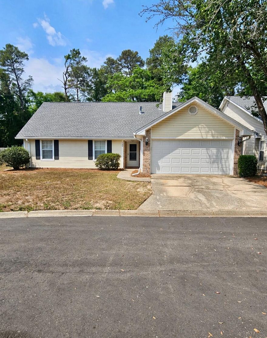 Tucked away on a quiet cul-de-sac in one of Niceville's most sought-after communities, this beautifully maintained home offers the perfect blend of space, comfort, and thoughtful updates—truly move-in ready.

The home features three bedrooms, two bathrooms, plus a spacious bonus room that easily functions as a fourth bedroom, home office, or flexible living space. Inside, vaulted ceilings create an open, airy feel, complemented by plantation shutters, a neutral color palette, and a wood-burning fireplace that adds warmth and character to the main living area. Updated flooring on the main level and new countertops provide a fresh, modern touch while preserving the home's inviting charm. Major system upgrades have already been completed, offering peace of mind for the next owner, including a new roof, water heater, and furnace.

Step outside to a fully fenced backyard featuring a spacious patio and newly installed Zoysia grassperfect for relaxing, entertaining, or enjoying everyday outdoor living. A two-car garage, along with additional nearby parking, adds extra convenience in this quiet cul-de-sac setting.

Located in Bluewater Bay, residents enjoy access to community pools, tennis courts, golf, and scenic walking and running paths throughout the neighborhood. All of this is just minutes from shopping and dining, with an easy drive to the Emerald Coast's world-famous beaches.

Exceptionally well cared for, thoughtfully updated, and ideally located, this home is a standout opportunity in Niceville. Come see why this is a place you'll truly love to call home.