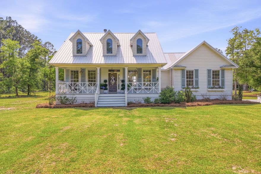 A rare opportunity to own a true 'farm at the beach' lifestyle in Santa Rosa Beach. Set on nearly 10 acres, just minutes from the sugar-white sand beaches of 30A. This unique property combines expansive acreage, a thoughtfully designed 3 bedroom, 2 bathroom coastal farmhouse, and a fully equipped equestrian setup. From the 6,500 square foot barn to the professionally designed riding arena.  This is a setting that offers space, flexibility, and a lifestyle rarely found this close to the Gulf.

The home is designed with a warm coastal farmhouse feel and an open, light-filled layout. Cathedral ceilings elevate the living space, while a seamless flow connects the living room, kitchen, and dining area, creating an inviting and functional environment for everyday living and entertaining. The kitchen serves as the heart of the home and is complemented by a designated breakfast nook with built-in seating. 

The primary suite offers a quiet retreat with a spacious bedroom and a well-appointed bathroom featuring a double vanity, a clawfoot soaking tub, and a walk-in shower. The bunk room is a true standout, complete with custom built-in bunks and a slide, creating a fun, one-of-a-kind space that comfortably sleeps six. An additional guest bedroom and full bathroom provide comfortable accommodations for family and visitors. The dedicated office features custom cabinetry and a built-in Murphy bed for added flexibility. Designer finishes and curated details are carried throughout, blending everyday comfort with character. 

Lined with hydrangeas along the exterior, the home offers a setting that feels straight out of Southern Living Magazine. A large back deck is ideal for entertaining and overlooks the expansive property, which includes a garden with raised beds, an existing chicken coop, and plenty of space to bring your farm-to-table vision to life.

For equestrian enthusiasts, this property is truly unmatched. The 6,500 square foot barn features 19 European-style stall fronts, paver flooring, fans in each stall, along with a custom locker room and dedicated tack room. The riding arena measures approximately 110 by 225 feet and is finished with premium GGT (German geo-textile) footing, creating a professional-level setup rarely found this close to 30A.

Beyond what is already in place, the property offers incredible flexibility. An unfinished greenhouse is ready for your vision, while the expansive acreage creates opportunities for a private estate, equestrian use, or a thoughtfully designed income-producing property.

Conveniently located off North County Highway 393, you're just an 8  minute drive to the nearest beach access and 10 minutes to shopping and dining at Grand Boulevard. All of this, while still enjoying the privacy and feel of a tucked-away estate.

Properties offering this combination of acreage, privacy, and proximity to 30A are few and far between. This is your chance to create something truly special. Reach out to schedule your showing today!