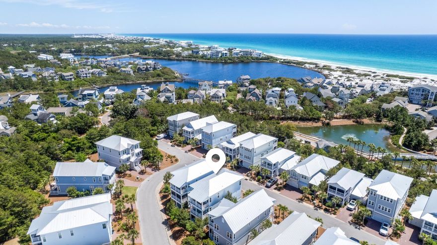 Ideally positioned in the heart of one of 30A's most beloved communities, this stunning 4-bedroom, 3.5-bath home delivers the quintessential coastal Florida lifestyle. Spanning 3,383 heated square feet across three thoughtfully designed stories, 42 Siasconset Lane was built in 2020 with quality craftsmanship throughout, from the iconic Hardie board exterior and standing seam metal roof to the rich hardwood and hard tile floors inside.

The open, airy layout is finished with decorative interior walls and central air throughout, while generous open porches invite the warm Gulf breeze indoors. A private garage, brick driveway, and brick walkway complete the home's polished exterior. Nestled within Prominence on 30A, located between Seagrove and Alys Beach along scenic Highway 30A, residents enjoy resort-style amenities including two community pools, outdoor grilling and picnic areas, and direct access to over 20 miles of bike and hiking trails. Just steps away, The Big Chill town center pulses with life year-round, offering unique dining, boutique shops, a Farmer's Market, live music, and the beloved Screen on the Green.

Whether you're seeking a primary residence, a second home, or an investment property in one of Florida's most desirable beach communities, this home checks every box. Inquire today to schedule your private showing.