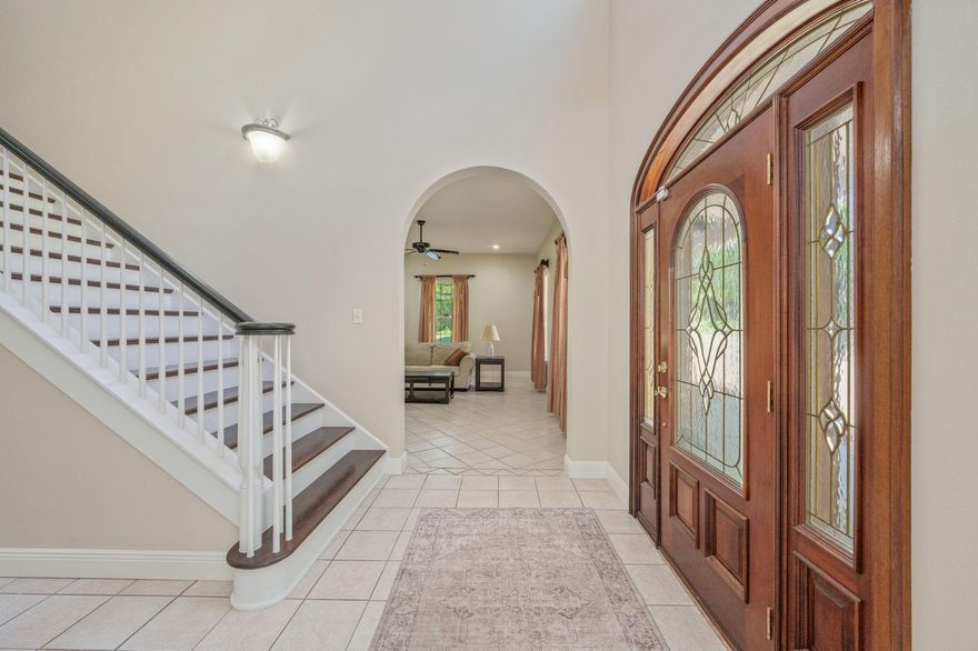 This one of a kind exceptional custom home (4048sqft) located in SOUTH CRESTVIEW no HOA!! offering space, comfort, and freedom on over 5 ACRES! This beautifully maintained property features 4 bedrooms, 4.5 bathrooms, plus a bonus room and a dedicated office located above the garage--ideal for working from home, guests, a game room, or multi-generational living.

Step inside to discover soaring high ceilings, a beautiful staircase. The first floor boasts radiant heat flooring for year-round comfort, and a cozy gas fireplace. Large pantry that doubles as a Safe Room. Extra large Laundry Room. Recent major updates provide peace of mind, including a New Roof, New HVAC system, and a new 75 Gal. gas hot water heater, Central vacuum system and much more!

Outside is where this property truly shines. Enjoy a small creek, hunting, camping, hiking, and exploring right in your own backyard with room to roam, garden, or simply relax. This land offers endless possibilities. Enjoy entertaining on the back, covered patio with hot tub and BBQ/pit.


Car enthusiasts, hobbyists, and those needing serious storage will appreciate the impressive 6-car garage/workshop perfect for vehicles, boats, tools, or weekend projects. With plenty of space for equipment and toys, you'll have everything you need to live the lifestyle you've been looking for.

Conveniently located close to schools, shopping, and area military bases, this home offers the best of both worlds: peaceful country living with easy access to everyday essentials.

So many extras, so much space, and so many ways to enjoy it don't miss the opportunity to own this rare, one-of-a-kind property in Crestview. Schedule your private showing today!