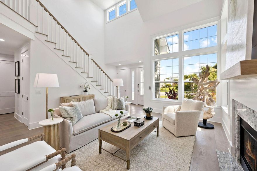 Eagle Bay's Waterfront Residences offer an exceptional opportunity to experience refined coastal living along a peaceful canal with direct access to the beautiful waters of Choctawhatchee Bay. Located in the heart of South Walton, these thoughtfully designed 4 bedroom residences blend quality craftsmanship with the relaxed waterfront lifestyle buyers seek.
Each home features a spacious open-concept layout filled with natural light, highlighted by a well-appointed kitchen with premium finishes, inviting living and dining areas, and a generously sized primary suite designed for comfort and privacy. Expansive windows frame tranquil water views from the main living spaces and upper-level bedrooms, creating a seamless connection to the surrounding coastal setting for enjoying life on the water.