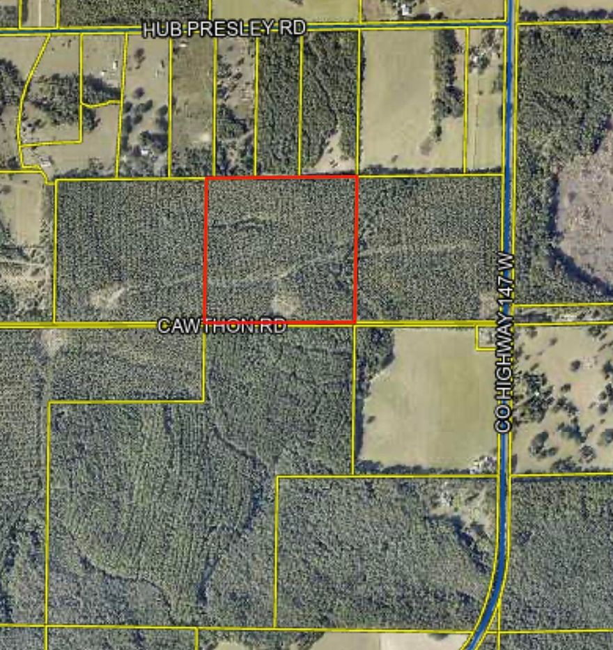 40 Acres of wooded unrestricted land. Adjacent Parcel on the west side also available for a total of 80 Acres.