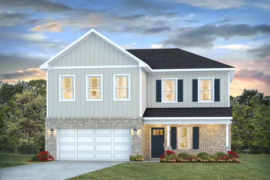 Welcome to Deer Ridge Crossing in Gulf Breeze, FL! The stunning Belfort floor plan is a well-designed 2 story model. Bedroom 1 on the first floor offers a spacious walk-in closet, & adjoining bath has a double vanity, large shower, linen and water closet. Stunning Quartz countertops in kitchen and baths, all stainless-steel appliances, gorgeous EVP wood look flooring & plush carpet in the bedrooms. The Smart Home Connect System includes several Smart Home convenient devices. Upscale home with great curb appeal. Convenient Midway location. Must see! ALL LISTING pictures, colors, features, and size may vary. Square footages are approximate.