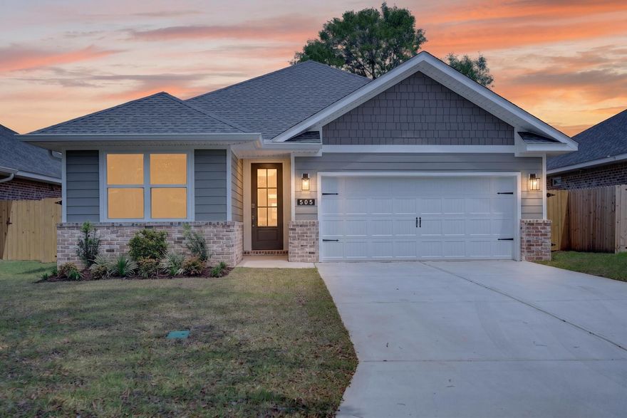 SELLER OFFERING $7,500 TOWARD BUYER CC, PRE-PAIDS, AND/OR RATE BUY DOWNS. Check out this beautiful home under construction from a 2025 Parade of Homes-winning builder!

This thoughtfully designed 3 bedroom, 2 bath split floor plan offers comfortable living with 9 foot ceilings and tile (plank style) flooring throughout.

The beautifully appointed kitchen features soft-close cabinetry, quartz countertops, and stainless steel appliances, all perfectly positioned adjacent to the separate dining room, ideal for convenience and entertaining.

Your primary suite serves as a private retreat, complete with a soaking tub, separate shower, double vanity with quartz countertops, and a spacious walk-in closet. Step outside to the covered lanai, where you can relax and enjoy the Florida outdoors year-round.

Buyers MAY* able to make selections. The selections available will adjust as the build proceeds on. Please contact listing agent before any showings to ensure availability of selections and/or to meet with builder about any selections.