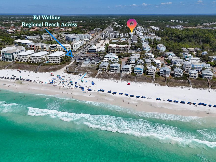 Coastal living meets flexibility and investment potential in this Gulf view home located just minutes from the beach, Gulf Place and Shunk Gulley. Designed with a lockout apartment on the first floor, this home offers the perfect layout for guests, rental income or multi-generational living. The second floor features the main living area with an open kitchen, dining and living spaces centered around a gas fireplace and Gulf view balcony. The third floor is a private owner's retreat with master suite, office and additional storage along with elevated Gulf Views.Additional features include two laundry centres, outdoor shower, multiple balconies and paver driveway. This home offers an exceptional opportunity, sold fully furnished and NO HOA. Buyer to verify all information deemed important.
