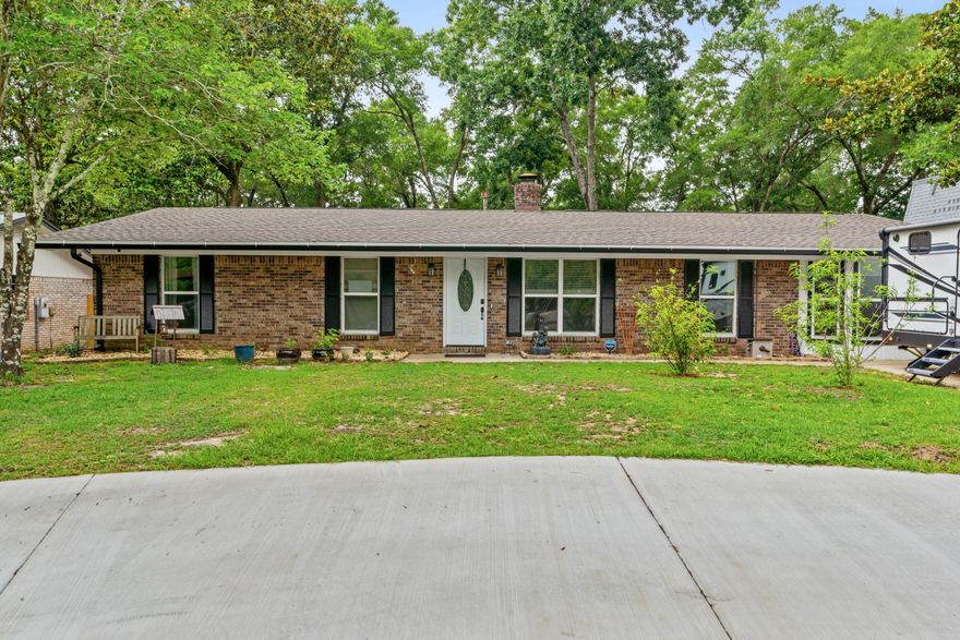 Step into this beautifully renovated 4-bedroom home nestled in one of Niceville's most desirable neighborhoods. Designed with both comfort and style in mind, this home features a spacious open-concept layout perfect for modern living and entertaining. The stunning kitchen is a true centerpiece, showcasing stainless steel appliances, granite countertops, and an abundance of bright white cabinetry. A large walk-in pantry provides plenty of additional storage, making this space as functional as it is beautiful. Just beyond the kitchen, the inviting family room offers a cozy brick fireplace--ideal for relaxing evenings or gathering with guests. A generously sized tiled Florida room extends your living space and opens to an outdoor deck, perfect for enjoying the expansive fenced backyard complete with a convenient storage shed. This home blends thoughtful upgrades with timeless charm--don't miss your opportunity to make it yours, contact us today for a showing!