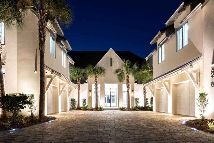 Rare Bayfront Opportunity. Constructed with concrete and just 3 years young, this showpiece pairs resort-style amenities with a technology-forward, luxury interior and 112 feet of prime waterfront. Enjoy 7,020 sq ft of finished, heated/cooled space now, with an additional 2,955 sq ft pre-wired and plumbed for your ideal use and design.
Inside, it's all about scale, light, and livability. Twelve-foot ceilings, 4'x2' tile throughout, double staircases crowned by chandeliers, and three sets of 9' sliding glass doors framing the bay. A chef's kitchen that actually cooks features Wolf and Electrolux Commercial appliances and touchless faucets. Entertain guests in your climate-controlled, glass-enclosed wine cellar capable of holding more than 1,000 bottles of wine. The primary suite brings hotel-level luxury with dual oversized closets and a 13'x7' spa shower (multiple shower heads, integrated speakers) and a free-standing tub. 
An oversized, storage-rich laundry room keeps life tidy. Whole-home conveniences include a central vacuum, security system with fire monitoring, full CCTV with motion detection, and a hidden concrete safe room with its own monitoring. Outdoor living is the headliner. A 1,435 sq ft 4-car garage anchors the motor court, while the covered summer kitchen brings the party: 42" commercial grill, commercial double burner, 60" Wolf hood with dual external vents, outdoor pizza oven (not built-in), 62" Arctic Air under-counter commercial refrigerator, NatureKast cabinetry, touchless faucet, wall-mounted Lava Aire fan/mister, Big Ass Fan, Hishizaki icemaker, and a 9'x4' island. Three remote screen enclosures open to a 50'x20' saltwater, ozone-filtered pool with water features, a 13'x16' spa with swim-in-place jet, commercial gas heater, two chillers, five in-pool barstools facing the bay, LED lighting, ten gas lanterns, a built-in fire pit, lounge seating (6 patio loungers + 2 pool loungers), two 70" outdoor TVs, Bose + Sonos audio, and a large storage room.
Your private waterfront playground. An oversized dock built with flow-through decking is specked for a future boat lift and includes a kayak deck, two 360-degree jet ski lifts, three ladder access points, perimeter uplighting, and full utilities--power, water, internet, and cameras--right on the dock. For added peace of mind, this home also features exterior perimeter security cameras, alarm system with fire monitoring, a solid concrete hidden safe room with CCTV camera systems, a cell tower, and a 48 KW Generac generator.