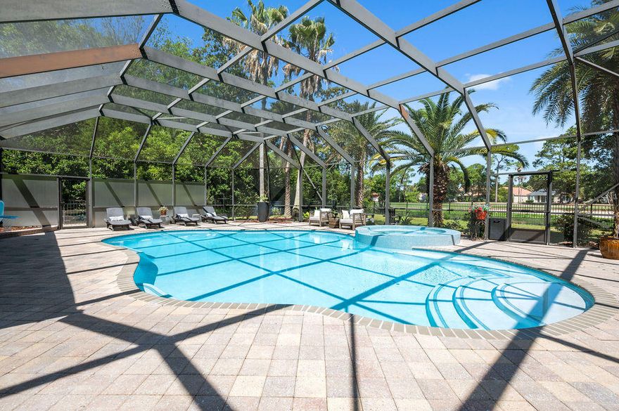 Welcome to this exceptional luxury home located on the golf course in the highly desirable gated Southwind community of Bluewater Bay. This home has been impeccably maintained and extensively upgraded.  Perfectly positioned on a small lake with sweeping golf course views, this 4-bedroom, 3.5-bathroom home, with oversized three-car garage, offers refined living, thoughtful enhancements, and a true resort style outdoor experience.  This beautiful home features raised ceilings, exquisite crown molding, and thoughtful touches like motion lighting upon entering the foyer as well as other rooms throughout the home. The home interior has recently been painted, and the downstairs flooring has been upgraded with wide wood-look tile plank, while the upstairs flooring has been upgraded with beautiful hand-scraped hardwood. The gourmet kitchen is a chef's dream, featuring quartz countertops, gas stove, stainless steel appliances, and generous prep space and storage.  The spacious laundry room is adjacent to the kitchen and features custom built-ins and loads of storage. The large living room features beautiful custom built in cabinetry, space for a pool table, and views of the pool, backyard, and golf course through the French doors and large picture windows, complete with electric shades for privacy. Completing the living and entertaining spaces downstairs are the dining room and game room with ping pong table...more The primary suite is located downstairs and includes a spacious bedroom overlooking the pool and golf course, luxurious bathroom with an oversized whirlpool tub, separate shower, and even a bidet! The primary closet has ample shelving and storage along with a stacked washer and dryer. The large home office is located on the first floor and could be used as a 5th bedroom.  As you head upstairs to the additional bedrooms and living space there is a convenient drop zone/tech desk space perfect for keeping organized, and a secret hidey-hole under the stairs that has been finished and tiled to provide the perfect pup retreat for your furry family members. Upstairs you will find two bedrooms with newly renovated ensuite bathrooms and new custom closet shelving, and one extra-large bedroom that has been extended and completely renovated to include custom built-in closet and shelves, and a top-hinge crank-style window. The upstairs living room is the perfect cozy spot to unwind, or if needed could easily be converted to another bedroom and/or bathroom.

The crowning jewel of this luxury residence is the resort-like backyard oasis. The heated oversized pool and spa have just been completely resurfaced and retiled. The backyard is a true private retreat. A 53x62 foot screened enclosure, complete with privacy screening, wraps around the oversized pool and spa, creating a serene environment perfect for year-round enjoyment. The 12x26 foot covered porch is an ideal spot for morning coffee or unwinding at the end of the day as you take in peaceful views of the lake and golf course. This home has it all and has been thoughtfully and lovingly maintained and updated.

The sellers have done all the work for you, big and small projects alike...removed popcorn ceilings, painted, replaced light fixtures and switches, completely renovated bathrooms, ran gas to the home, added gas to the BBQ area outside; added fencing; flooring replaced; added plywood to the garage attic space for maximum storage; leveled the backyard to gain usable space; added sustainable plants and grass while also removing invasive species; installed plantation shutters; complete pool overhaul, from new pool equipment several years ago, to new tile and resurfacing this month; and the list goes on...This home is turn-key and move-in ready!

Additional details: Roof and Water heater 2018; HVAC systems 2016 and 2018; Generac generator 2024

Nestled within a secure gated community, this home offers both exclusivity and convenience. Enjoy golf course living, scenic surroundings, and close proximity to Niceville's top amenities, Eglin AFB, Northwest Florida State College, A+ schools, and our beautiful white-sand beaches. This property delivers the full package: luxury finishes, thoughtful updates, and a resort style outdoor experience.  Make it yours today!