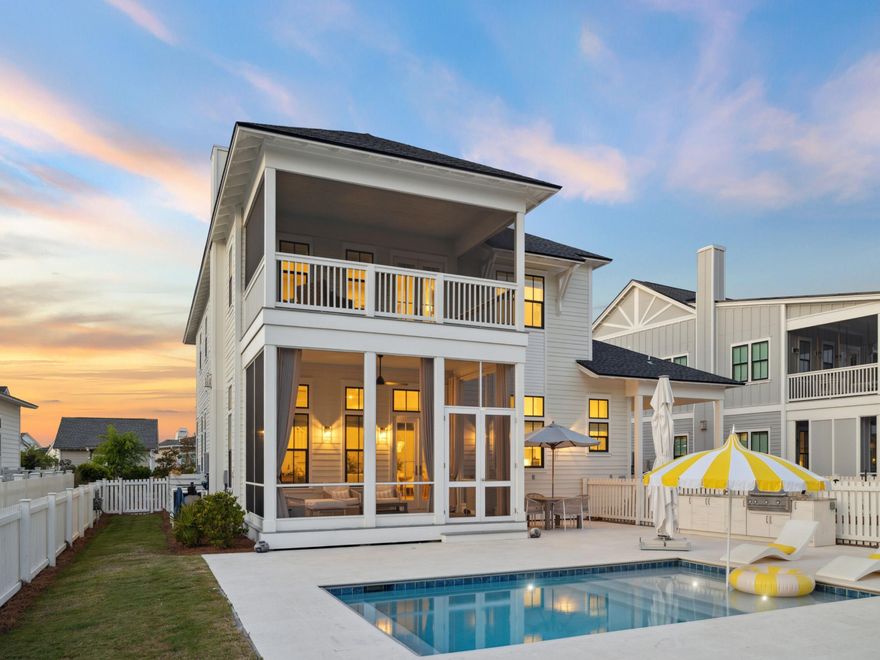 Experience refined coastal living in this exceptional 4-bedroom, 4.5-bath home in Watersound Origins, where thoughtful design, luxury upgrades, and meticulous maintenance come together to create a truly turnkey retreat. Offering the feel of brand-new construction without the wait, this residence stands out with elevated finishes and an atmosphere that feels both sophisticated and effortlessly comfortable.

Perfectly positioned on a premier homesite, the property offers outstanding curb appeal, enhanced privacy, and seamless indoor-outdoor living. Every detail has been carefully curated, from the custom drapery throughout to the convenience of two laundry rooms and a custom automatic pool cover, features rarely found in homes of this caliber.
 The floor plan is as functional as it is beautiful. A junior primary suite on the main level provides the ideal setup for guests or multigenerational living, while the upstairs primary suite serves as a private sanctuary complete with porch access, a spa-inspired bath, and a custom walk-in closet. Two additional ensuite bedrooms ensure comfort and privacy for family and guests alike.

Immaculate and extensively upgraded, this home delivers a rare combination of style, quality, and livability in one of the area's most desirable communities. Every space reflects pride of ownership, making this an outstanding opportunity to enjoy luxury living in Watersound Origins from day one.
