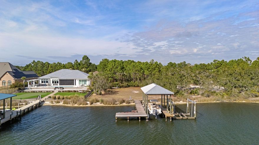 DEEP WATER bayou .65 acre lot situated in Driftwood Estates. Vacant land improved with a boat dock, bulkhead and a deep water well. Both water and sewer tap fees have been paid. No HOA.