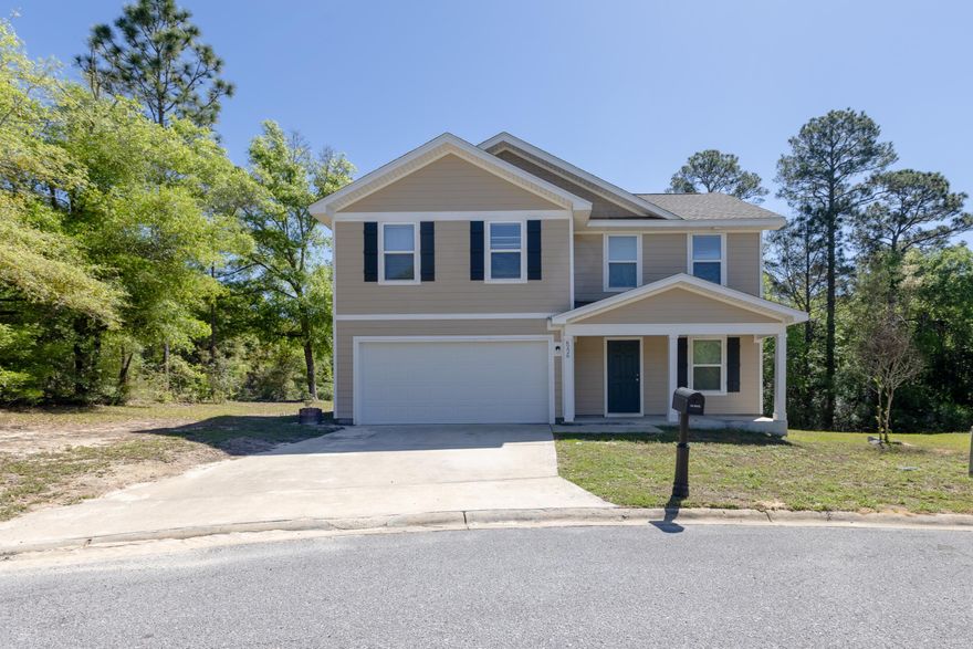 Welcome to the Lake Ridge Community! The popular Essex floor plan features 4 bedrooms, 2.5 baths, and an open-concept layout that seamlessly connects the living, dining, and kitchen areas.

The kitchen is equipped with elegant cabinetry, granite countertops, and stainless-steel appliances, including a range, microwave hood, and dishwasher. The main floor offers a versatile flex room and a guest half-bath.

Upstairs, you'll find a spacious primary suite featuring a private bath with a dual vanity and a walk-in closet. The three additional bedrooms each include their own walk-in closets and share a full-sized hallway bath. This functional layout is finished with a large loft space and a convenient second-floor laundry room. Outside, enjoy the fresh air on your relaxing covered patio.