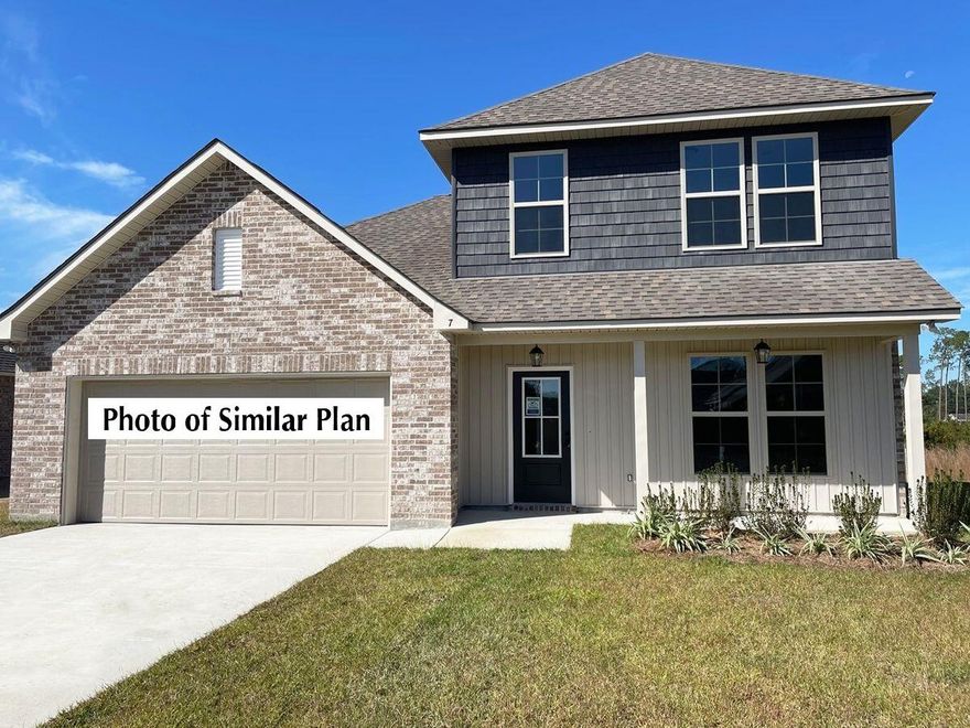 Located on a cul-de-sac lot the WILLOWBROOK IV G in The Bluffs at Lafayette community offers a 4BR/2.5BA, open 2-story design with master on the 1st floor. Upgrades added (list attached). Special Features: separate vanities, garden tub, separate shower, and walk-in closet in master bath, walk-in pantry, walk-in closet in beds 2 and 4, covered porches, undermount sinks, LED lighting, crown molding, ceiling fans in living and master, custom framed mirrors in all baths, landscaping, architectural 30-year shingles, flood lights, and more! Energy Efficient Features: tankless gas water heater, gas kitchen appliance package, vinyl low E windows, and more! Energy Star Partner.