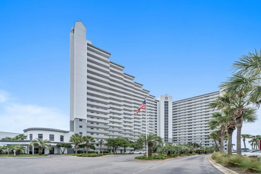 Experience breathtaking panoramic views from this fabulous 1-bedroom, 2-bathroom residence at the prestigious Pelican Beach Resort. Sold fully furnished and turnkey, this unit is optimized for short-term rental success or a private coastal getaway, featuring built-in hallway bunks to maximize sleeping capacity and ROI. Resort-style amenities abound, including a beachside zero-entry pool, a heated indoor/outdoor pool, tennis courts, a modern fitness center, and a lively beachfront Tiki bar. Exceptional on-site conveniences include covered parking, a café, BBQ grilling stations, and direct private access to the Emerald Coast's pristine white sands. Whether you are seeking a high-performing investment property or a dream second home, this condo is move-in ready. Schedule your private showing today!