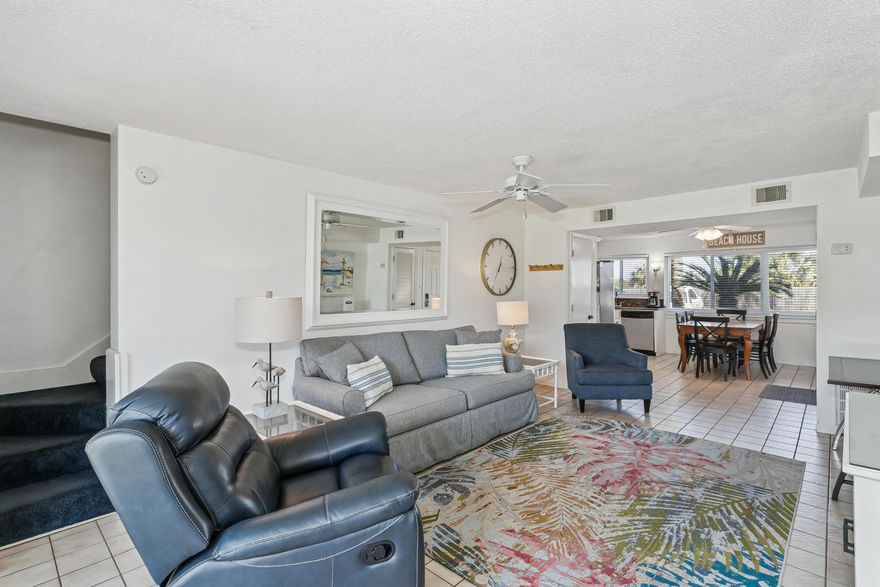 Unit 111B at Seaspray Condominiums is your ticket to effortless Gulf-front living--without the luxury price tag. With 400+ feet of direct beach access, your mornings start with salt air and your evenings end with sunset views just steps away. 
This 1BR/1BA condo is the perfect low-maintenance escape, whether you're chasing a second home, a smart rental, or a simple coastal lifestyle upgrade. Inside is easy living--outside is where Seaspray shines.
Gated for privacy and known for its immaculate grounds, this community delivers: pool, fitness center, clubhouse, playground, laundry facilities, and an on-site team that keeps everything dialed in.
Seaspray has earned its reputation over time as one of the most accessible ways to own along the Gulf--steady, well-kept, and always in demand. If you've been waiting for an affordable way onto the Emerald Coast... this is it.
Fully Painted and new furnishings in 2024, HVAC Compressor replaced in 2025, W/H 2024, Carpet 2024 - meaning this unit is turnkey for its next owner. Call ME or your favorite REALTOR for a tour today!
https://www.seaspraycondos.com/beach-cam