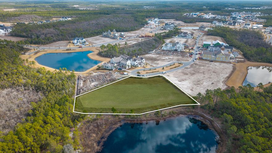VERY UNIQUE BUILDING OPPORTUNITY in Watersound Camp Creek. Two expansive neighboring home sites ideally positioned at the end of a quiet street within this new gated community.  Both lots 52 and 53 provide convenient access to an array of community amenities as well as the pristine white-sand beaches along Scenic Highway 30A. This thoughtfully planned, rental-restricted enclave features exclusive access to a newly built amenity center complete with dual resort-style pools, a lazy river, pickleball and tennis courts, a fully equipped wellness center, and an on-site dining venue -- creating an unparalleled lifestyle experience. Nestled between Scenic Highway 30A and Highway 98, WaterSound Camp Creek provides effortless access to the vibrant hubs of Alys and Rosemary Beach, as well as an array of top-tier dining and entertainment options synonymous with the 30A lifestyle. Directly adjacent to the Camp Creek entrance lies the bustling WaterSound Town Center, which plays host to a variety of events such as a weekly Farmer's Market, and is home to an array of storefronts including Publix, multiple dining establishments, a STEAM school campus, and medical facilities.

Additionally, the property includes a WaterSound Clubs Lifestyle Membership, granting privileges to the prestigious private beach club and exclusive access to premier golf courses such as Camp Creek, Sharks Tooth, Origins, and the forthcoming Davis Love course in the vicinity.
Don't miss the opportunity to delve deeper into the allure of WaterSound Camp Creek, a highly coveted destination for both permanent and seasonal residents along 30A. Contact us today to uncover more about this exceptional offering.