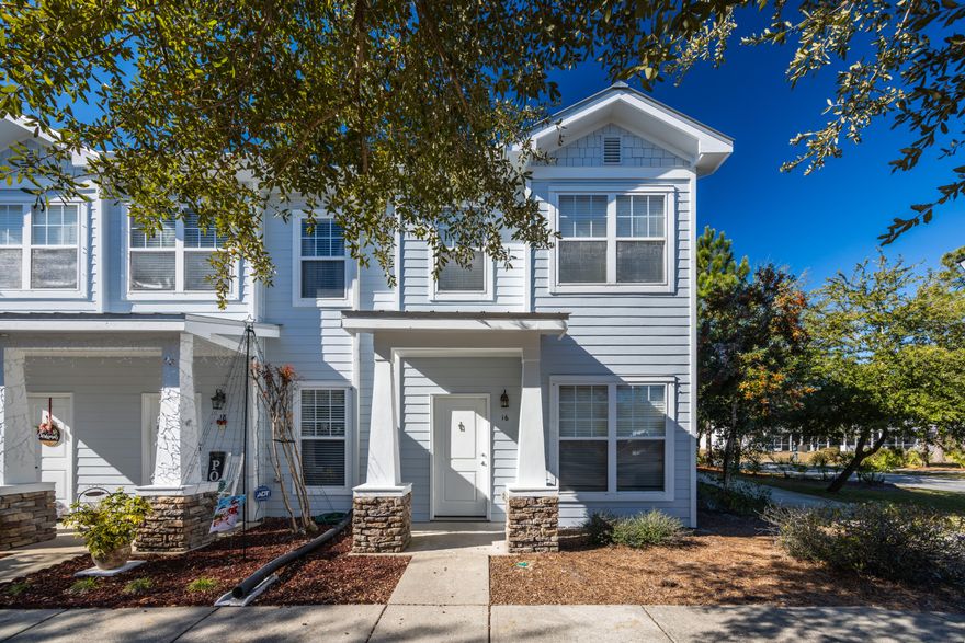 Offering $8,000 at closing,can be applied toward Buyer's closing costs, prepaids, and/or replacement of the water heater & HVAC system with full price offer.

Home qualifies for 100% USDA Financing!!! Get pre-qualified today for this incredible value!

Modern Comfort Meets Timeless Style -- This beautifully maintained end-unit townhome. Featuring 3 bedrooms, a versatile flex room (office), and 2.5 baths (with the half bath conveniently located downstairs), this layout delivers comfort and practicality for today's families. Inside, you'll enjoy 9' ceilings, a bright open floor plan, tile in the kitchen, foyer, and baths, and LVP flooring throughout the rest of the home.

The kitchen shines with granite countertops, black Whirlpool appliances, a stylish tile backsplash, and a breakfast bar. Storage is smartly designed with a pantry, coat closet, broom closet, and a laundry room with shelving. Upstairs, all bedrooms include ceiling fans and 2-inch faux wood blinds, with the primary suite offering granite counters and an upgraded shower door.

Step outside to a covered patio overlooking natural green space, and enjoy being just a short stroll from the community pool, clubhouse, BBQ area, and guest parking.

Additional highlights:
" USDA loan eligible (potential zero down payment)
" Updated lighting & ceiling fans
" Air handler approx. 4 years old
" Low-maintenance living in a cared-for community

Located minutes from HWY 331, South Walton beaches, dining, shopping, and HWY 98 this home is the perfect blend of convenience and coastal comfort.