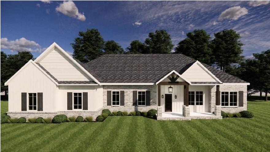Introducing the Emerald Coast Scholarship Dream Home, a stunning 2,388 sq ft residence thoughtfully designed for comfort and style. Situated on a spacious .68-acre lot within a gated community, this 4-bedroom, 3-bath home blends luxury with everyday functionality. The open layout features LVP flooring throughout, 10-foot tray ceilings in both the family room and owner's suite, and a cozy electric fireplace flanked by custom cabinetry. The gourmet kitchen is equipped with LG Signature appliances, a striking countertop backsplash, and a butler's pantry complete with a wine cooler. Enjoy a private office with board and batten accent walls, a separate laundry room with washer and dryer included, and custom closet systems throughout. The owner's bath offers a freestanding tub and tiled flooring for a spa-like retreat. Step outside to your private pool and outdoor grill, all complemented by a 2-car garage.
