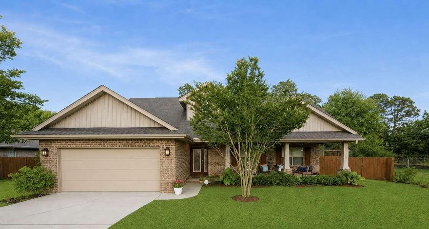 Beautifully maintained 5 bedroom, 3 full bathroom home with an extra-large bonus room and private pool in highly sought-after South Crestview! The home features updated tile floor throughout, epoxy garage flooring, a pool, extra large custom paver patio, an upgraded and newer HVAC system installed in 2022 with a 10 year (6 years remaining) transferrable warranty.
Conveniently located near great schools (zoned for brand new Pineview K-8), military bases, Emerald Coast beaches, both I-10 exits, and Crestview's newly developed bypass for quick access throughout town. Spacious, functional, and perfect for both relaxing and entertaining, this home combines comfort, convenience, and serenity all in one exceptional property built by the highly reputable Adam's Homes.
