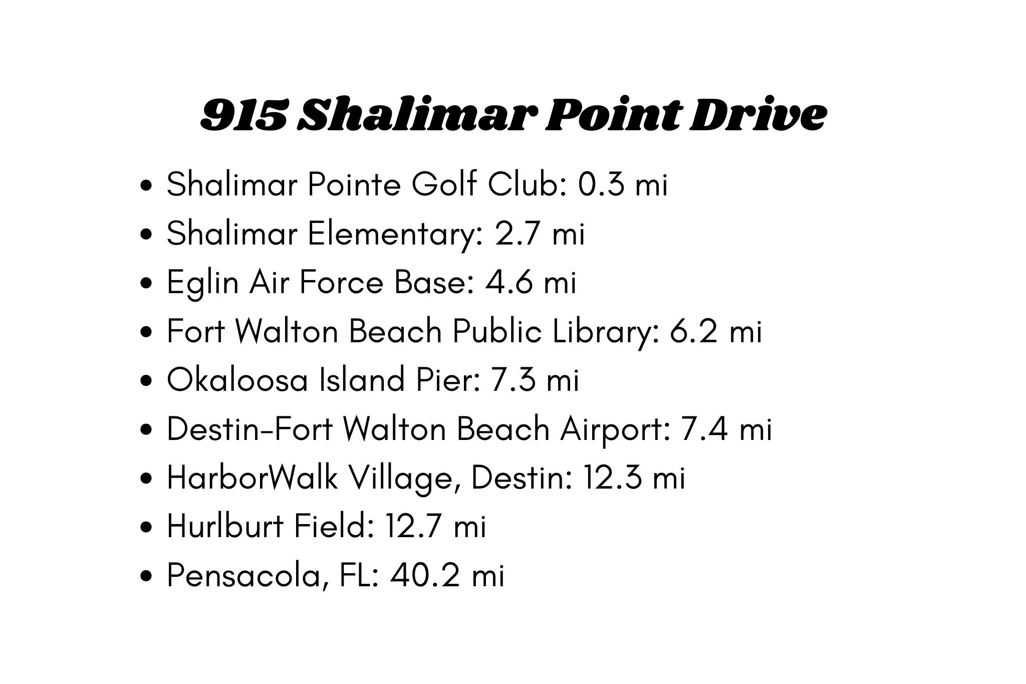 SHALIMAR POINTE PH 1 - Residential