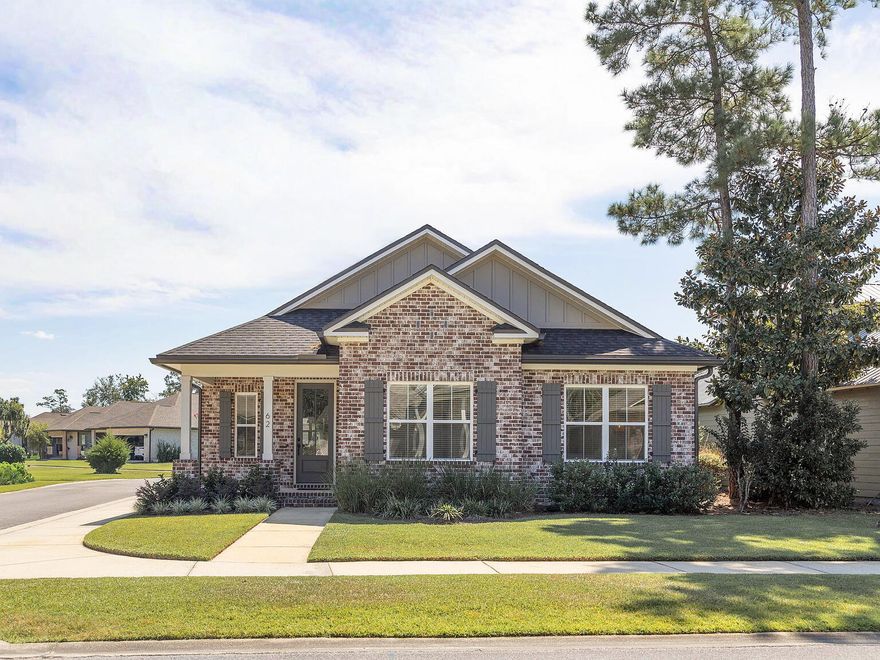 Welcome to 62 Pintail Blvd, where you get the layout, quality, & finishes you have been searching for without the wait. Exceptional 4 bedroom, 2.5 bath home offers an open living space with a shiplap fireplace, crown molding, & natural light throughout. You will love a kitchen designed for real life, with quartz countertops, stainless steel appliances, & space to gather. Your primary suite is privately tucked away with a walk in closet, double vanity, garden tub, and separate shower. Additional bedrooms are well sized, and the built in bunk area adds flexible space for guests or storage. Outside, enjoy low maintenance living. In Marina Village, you have marina access, a short walk to the playground & in-ground pool, all with desirable HOA fees in a quiet, no thru-traffic setting.