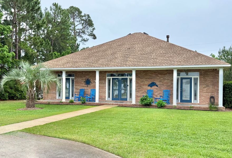 Look no further. This Bayview, Parkside home has it all & then some! This home has been meticulously & lovingly upgraded and cared for. 
Features include an open floorplan, all tile floors, Gourmet Gas kitchen, wraparound granite countertop, cabinets galore, 2 master bedrooms (bay views from both), large walk-in closet, split bedroom floorpan, gas fireplace, 10 ft ceilings, front loading washer/dryer, New pool & screen enclosure w/ hot tub, Solar attic vents, Rannai tankless water heater, Fenced green spaces, boat /rv parking, spacious workshop/garage, extra large .3 acre lot abutting the wooded park land, 2 entrances with parking for 8+vehicles. Just steps to Legion park's Bayfront amenities like boat launch, pickleball court, basketball, playground and picnic tables. NO HOA!! 
You'll love the neighborhood and location with it's tranquil feel yet just one mile from the beach, 1 mile from the outlet mall, restaurants and events nearby.
This home is a real Gem and a Must See for anyone looking for elevated features, room to roam and freedom from rules and regulations. 
Some furnishings may be negotiated. Survey Available. X Flood Zone. Low low utility bills. 
Welcome Home!!!