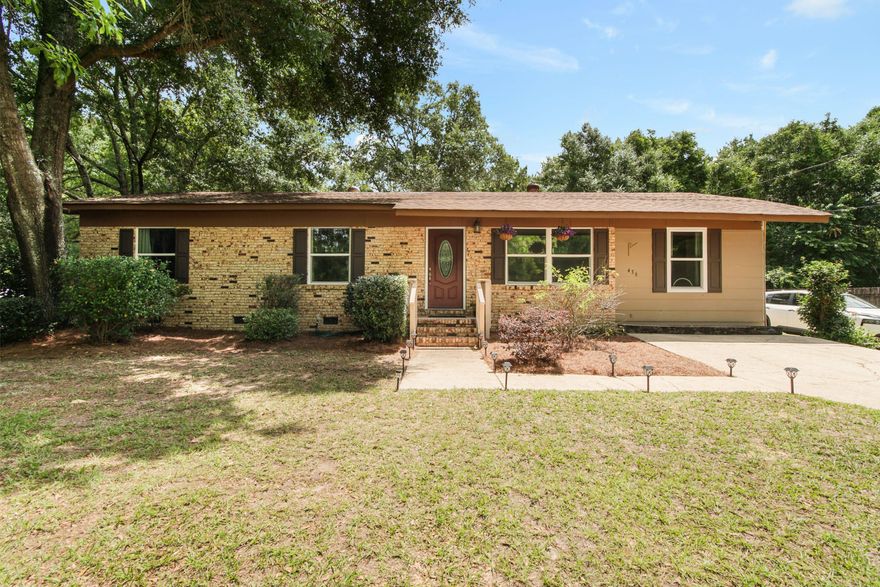 Welcome to this spacious 4-bedroom home situated on 3 lots totaling nearly 1 acre right in the heart of DeFuniak Springs! With no HOA fees and no restrictions, you'll enjoy the freedom and flexibility that's hard to find this close to town. Conveniently located near shopping, schools, restaurants, and everyday amenities, this property offers both space and accessibility.

Inside, the home features updated flooring, fresh interior paint, new windows, updated bathroom vanities, and a new stove, creating a clean and inviting feel throughout. The flexible bonus room offers endless possibilities and could easily serve as a sunroom, home office, playroom, den, hobby space, or additional living area to fit your needs.

Major improvements include a 2019 HVAC replacement, new insulation in 2025, and multiple exterior and system upgrades completed over the years. The oversized lot provides plenty of room for entertaining, gardening, parking your toys, or even adding a pool while still maintaining plenty of yard space to enjoy.

Located just 1 mile from public access to Lake Stanley Park, this home is also only 5 minutes from historic downtown DeFuniak Springs and Main Street, where you'll enjoy local shopping, dining, and community events. Commuters will appreciate being less than 30 miles from Crestview, while beach lovers are under 40 minutes from the white sand beaches of 30A and South Walton. If you've been searching for a move-in ready property with land, flexibility, and no HOA restrictions, this one checks all the boxes!