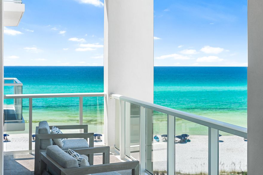 Recently Refreshed so you can Enjoy breathtaking, panoramic Gulf views from this 4 bedroom, 3.5 bathroom condo at Thirty One on 30A in the heart of Seagrove Beach.  Modern luxury perfected!  This 3019/SF condo offers a large open concept living and dining that is perfect for entertaining guests. The. expansive terrace overlooks the Gulf of Mexico and the spacious pool deck while providing the perfect spot to take in 30A sunsets.  Thirty One is a destination for owners who seek the pinnacle in design, comfort and beach front living.  The 3.92 acre property boasts over 335 feet of beach frontage with amenities that include: secure underground parking, private elevators, a resort style pool with expansive pool deck, private owners storage areas, beautiful lobby, fitness center