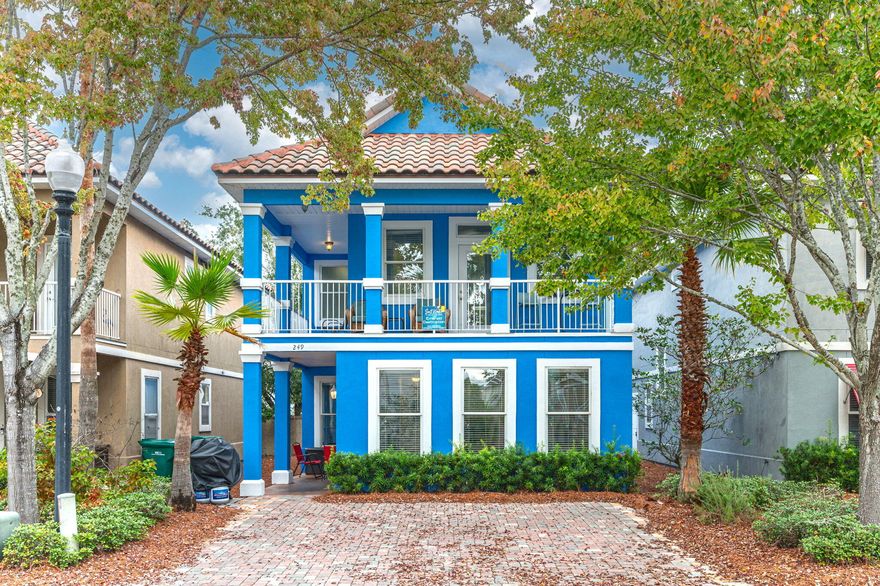 Welcome to your fully furnished, turn-key coastal retreat in the highly sought-after gated community of Villages of Crystal Beach--where resort-style living meets exceptional investment potential. Ideally located in the heart of Destin, this beautifully updated home places you just moments from the beach, Destin Commons, top-rated dining, golf, and entertainment.

Designed for both relaxation and revenue, this 2-story home comfortably sleeps 10 and features 3 spacious bedrooms, a bunk loft, and 3 full bathrooms--including two primary suites, with one conveniently located on the main level. The open-concept living and kitchen area is thoughtfully designed for entertaining, offering seamless flow for gatherings with family and guests. The kitchen is fully equipped with modern appliances, inc The kitchen is fully equipped with modern appliances, including a brand-new smart refrigerator, and features a large bar-height peninsula for additional seating and prep space.

What truly sets this property apart is the extensive list of recent upgrades and improvements. The home has been refreshed from top to bottom with new luxury vinyl plank flooring in the stairwell, upstairs hallway, and all bedrooms, along with a complete interior and exterior repaint--including ceilings, kitchen cabinets, bathroom vanities, bunk beds, and bar stools. Additional updates include a new hot water heater, a brand-new smart refrigerator, a new washer and dryer that convey, and a brand new HVAC system (2025)!

Nearly all furnishings and décor have been updated within the past two years, creating a cohesive, modern coastal aesthetic. This includes two brand-new king beds with mattresses and box springs, a new queen bed, updated headboards and nightstands in both primary suites, new lamps throughout, a new recliner in the primary suite, and new leather living room furniture including a sofa, loveseat, and recliner. The home is also equipped with new 50" smart TVs in the living room and all bedrooms, a new gas grill, and a fully stocked kitchen featuring small appliances such as a Ninja blender, Keurig, coffee maker, and crockpot--making it truly rental-ready from day one.

Step outside and experience one of the Emerald Coast's most impressive community amenities--a 35,000-square-foot lagoon-style pool complete with waterfall features, zero-entry access, and a relaxing hot tub. The community also offers a seasonal beach tram, providing easy and convenient access to the sugar-white sands and turquoise waters just a half mile away.

Whether you're seeking a high-performing short-term rental, a second home, or a primary residence, this property delivers on all fronts--location, condition, and lifestyle. With strong rental appeal, modern updates, and resort-style amenities, this is a standout opportunity in one of Destin's most desirable vacation communities.