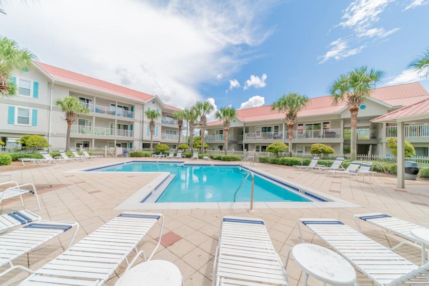 This adorable ground floor unit features 1 bedroom and 1 bathroom. Now available for a 6-12-month lease! This is your chance to live along 30a, just across the street from the beach. Highlights Include: smaller complex, community pool, private balcony and water, sewage & garbage included. Pets considered. Call today to schedule your showing!
