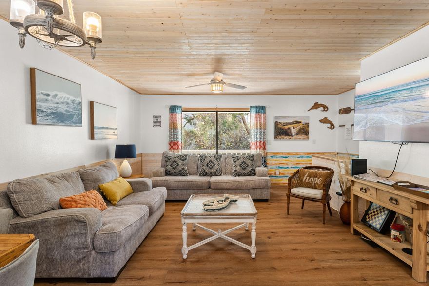 Incredible value in Seagrove with proven rental history and $34K already on the books for 2026!

Welcome to ''Hippie Hideout,'' a charming Cassine Gardens townhome in Seagrove Beach along Scenic Highway 30A. This beautifully updated 2-bedroom, 1.5-bath townhome offers a unique coastal style that vacationers love.

This turnkey Seagrove Beach home features a functional layout with both bedrooms and full bathroom on the first floor and the main living area upstairs, creating a bright and inviting space perfect for relaxing after a day at the beach.

Tucked away in the peaceful Cassine Gardens community, this cozy retreat combines comfort, personality, and strong rental performance, making it an attractive 30A vacation rental property or personal beach getaway. Located on the front row of Cassine Gardens, the beach is  an easy ¼-mile walk or bike ride from your front door to the sugar-white sands and emerald waters of the Gulf of Mexico.

Residents and guests enjoy the amenities of Cassine Gardens, including:
Two community swimming pools
Tennis courts
Scenic nature trails that lead into Point Washington State Forest

This prime Seagrove Beach location on 30A places you close to some of the area's best dining, boutique shopping, and coastal attractions, with Seaside just minutes away.

Whether you're searching for a 30A vacation home, income-producing rental property, or full-time coastal retreat, Hippie Hideout offers the perfect blend of location, style, and laid-back beach living.