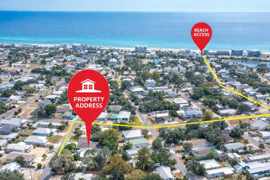 New opportunity in the desirable Laguna Beach community of Panama City Beach, where there is no HOA, short-term rentals are allowed, and beach access is just minutes away. Situated on a spacious lot, this 3-bedroom, 2-bath double-wide manufactured home offers over 1,600 sq ft of living space with great potential as a primary residence, vacation getaway, or investment property. Located just 5 miles from 30A and near shopping, dining, and the west-end beaches, this property offers convenience and coastal charm. With room to update and personalize, this home is a great chance to add value in one of PCB's most sought-after areas. If you've been looking for location, flexibility, and opportunity, this Laguna Beach property deserves a fresh look.