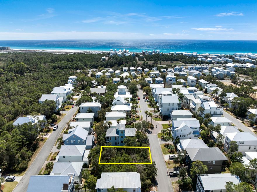 Discover the opportunity to build your ideal coastal retreat within the sought-after community of Grande Pointe at Inlet Beach, where modern coastal architecture meets an exceptional natural setting. Ideally located less than a mile from the area's largest public beach access, Alys & Rosemary Beach, as well as 30Avenue and Scenic 30A, this homesite places you at the center of everything that makes this stretch of the Emerald Coast so desirable. Enjoy effortless access to a vibrant collection of dining, shopping, and entertainment options that define the Inlet Beach and 30A lifestyle. For added convenience, a nearby pedestrian underpass beneath Hwy 98 allows for easy and safe access to 30A without crossing the busy highway, enhancing connectivity to the surrounding communities and amenitie Residents of Grande Pointe also enjoy direct access to Lake Powell, the largest coastal dune lake in North America, via a private neighborhood dock which is perfect for kayaking, paddleboarding, and exploring the unique coastal ecosystem.

Whether you're planning a primary residence, second home, or investment property, this homesite offers an exceptional opportunity to experience a truly elevated coastal lifestyle in one of Inlet Beach's most desirable communities.
