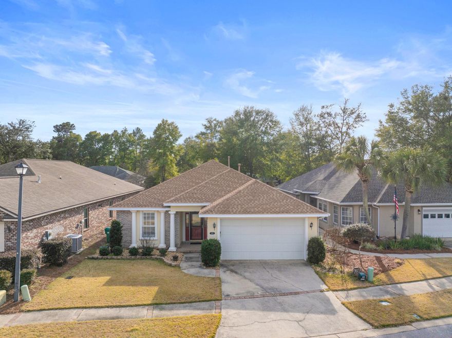 {MOTIVATED SELLERS!} ***OPEN HOUSE: Saturday, 4/25, 10:00-2:00!*** This is your chance to own a BEAUTIFUL home in the highly desirable & private golf course community of Fairway Woods located inside the coveted community of Rocky Bayou Country Club Estates in Niceville! This community offers underground utilities, sidewalks, streetlights, and only one entrance/exit. In 2003, this custom 3BR/2BA, one-story home was built by a local & well-known builder. It offers a thoughtful open concept floor-plan within its 1,834 sq ft. This home has been recently updated with beautiful LVP flooring throughout (No carpet!) and neutrally colored fresh paint throughout. Crown molding in all the main areas and in the primary bedroom enhance the beauty of the home along with every window being accented with gorgeous plantation shutters! The kitchen features Corian solid surface countertops, a pantry,& numerous cabinets for ample storage space. All the kitchen appliances were replaced in 2021. Cultured marble countertops are in both the guest and primary bathrooms. The primary bathroom features a separate shower, separate tub, and a separate toilet room. The primary bedroom is located in the back of the home and features lots of natural light from the large windows and has a large walk-in closet. There is an in-home vacuum system for convenience. Enjoy having the peace of mind with home insurance since all the major items were replaced in 2021 - roof, HVAC, and water heater! You're going to love having ALL GAS ITEMS throughout the home - furnace, stove/oven, water heater, dryer, and an outdoor stub for grilling. Unwind & relax outdoors in your covered & screened back patio within your fully fenced backyard! There is a sprinkler system for the front and back yards that uses city water. The Seller has a transferable termite contract with Arrow Exterminators for $378/year that renews in September. The washer, dryer, & all kitchen appliances will stay to convey with the home. The HOA is $700 per year and covers the grounds keeping of the community areas and the accounting. Don't miss your chance to call this stunning house your next home sweet Niceville home! Schedule a showing today!

*Affordable Home Insurance premium quote is $2,393.79! 

****This home is conveniently close to bases, beaches, schools, shopping, & grocery stores: 
* 8.2 miles to Naval School Explosive Ordnance Disposal 
* 6.6 miles to Eglin AFB - "back gate"
* 10 miles to Eglin AFB - "main gate"
* 11 miles to 7th Special Forces Group - Army 
* 13 miles to Duke Field AFB
* 19 miles to Hurlburt AFB - "back gate" 
* 21 miles to Hurlburt AFB - "main gate" 
* 20 miles to Coast Guard Station Destin
* 3.6 miles to Walmart
* 3.3 miles to Publix
* 3.7 miles to Plew Elementary School
* 2,5 miles to Ruckel Middle School
* 2.8 miles to Niceville High School
* 7.6 miles to Destin-Fort Walton Beach Airport
* 13 miles to Destin Commons
* 14 miles to the public beach access at The Crab Trap in Destin
* 15 miles to Henderson Beach State Park