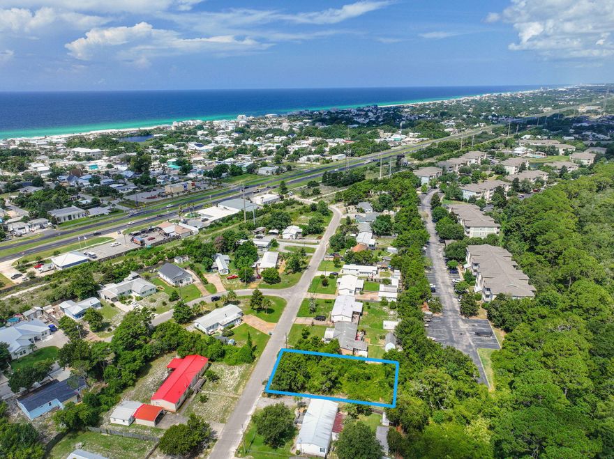 Step into coastal opportunity with this prime .22 of an acre lot at 621 Malaga Place—a tranquil street in Sand Dollar Estates. Just blocks from the Gulf and beach access, this parcel offers endless potential: build your dream beach home, vacation rental, or custom retreat in a no‑HOA neighborhood. The lot features an easy circular street and ample space for outdoor living, a pool, or RV parking. Surrounded by established homes and convenient to Pier Park's dining, shopping, and entertainment, it's the perfect foundation for your coastal lifestyle or investment plans.Nothing currently stands on this beautiful corner of paradise—just a canvas awaiting your vision. Come take a look today!