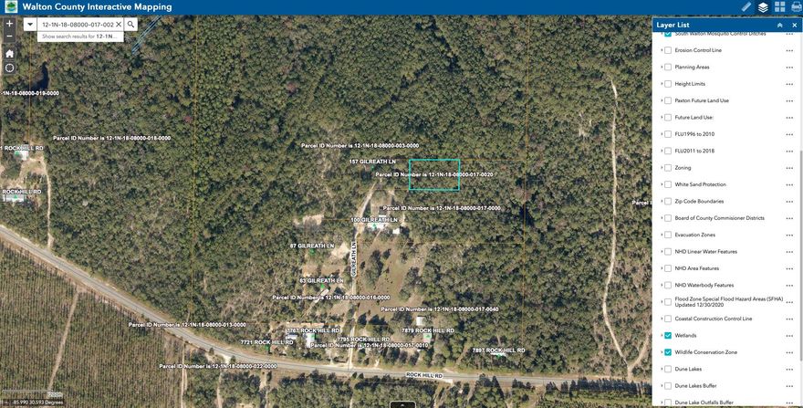 Beautiful 0.63-acre property nestled among mature hardwood trees, just north of the stunning Emerald Coast beaches. This serene, tucked-away parcel offers the perfect blend of privacy and natural beauty--an ideal setting for your dream home, a getaway retreat or investment property.