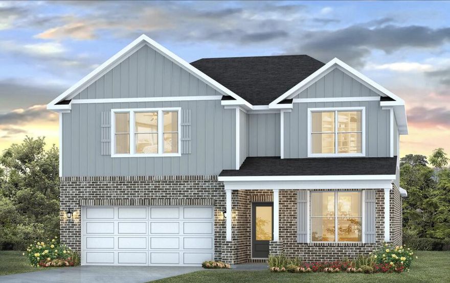 Welcome to 42 Foxtrail Run, a new home under construction at Ashton Park Phase III in Freeport, Florida. The Embry plan is a 5-bedroom, 3.5-bathroom two-story home with over 2800 Sq. Ft. and a two-car garage. 

As you step inside, you will find a flex space right off the foyer--perfect for a bright home office, a formal dining room, or a cozy reading nook. EVP flooring leads to the open-concept living area which serves as the heart of the home. A stylish kitchen featuring sleek stainless-steel appliances, crisp white cabinetry, and a massive center island all complemented by the quartz countertops. Appliances include a stove, microwave and dishwasher. This space connects directly to an expansive great room, creating the ultimate hub for daily life and entertaining guests. 

The main-level primary suite is designed as a peaceful retreat, offering a private escape from the hustle and bustle. The en-suite bathroom combines function and luxury, boasting a double vanity, private water closet, spacious shower, a relaxing garden soaking tub, and an oversized walk-in closet.
Upstairs, you'll find a large, flexible living area ideal for a game room, media center, or family hangout. Four generously sized secondary bedrooms share two full bathrooms, providing ample room for everyone. One bedroom even includes a private, attached bathroom--perfect for guests or a teen suite.