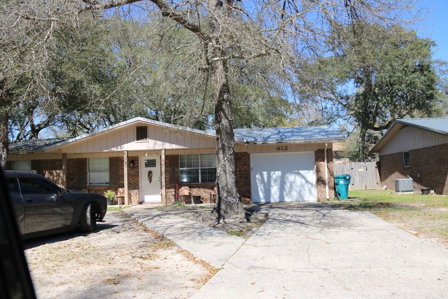 Cute little ranch home in FWB under 300k. Close to bases, schools, shopping! Everything the Emerald Coast has to offer! Metal Roof, 2023 windows, nice backyard. All that is missing is you!!