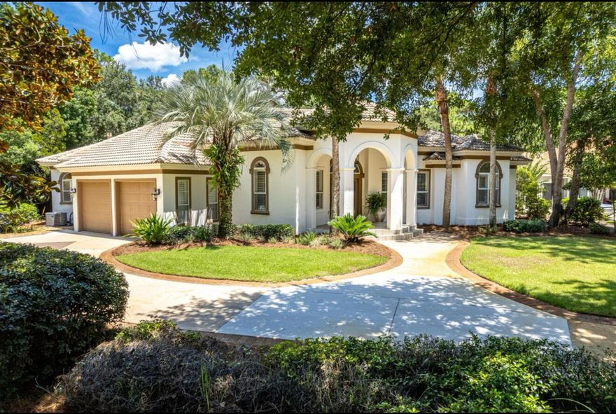 Step into luxury at this Burnt Pine Golf Course gem. Meticulously renovated, this elegant home features a chef's kitchen with quartzite countertops, Thermador appliances, and a custom wine wall--perfect for intimate gatherings. The spa-inspired master suite offers a retreat-like escape, complete with modern fixtures. Outdoors, a screened-in heated pool and spacious patio provide the perfect setting for year-round relaxation and alfresco dining with golf course views. Located in the exclusive Burnt Pine community, this is your chance to embrace coastal elegance and resort-style living. Schedule a private tour today.
