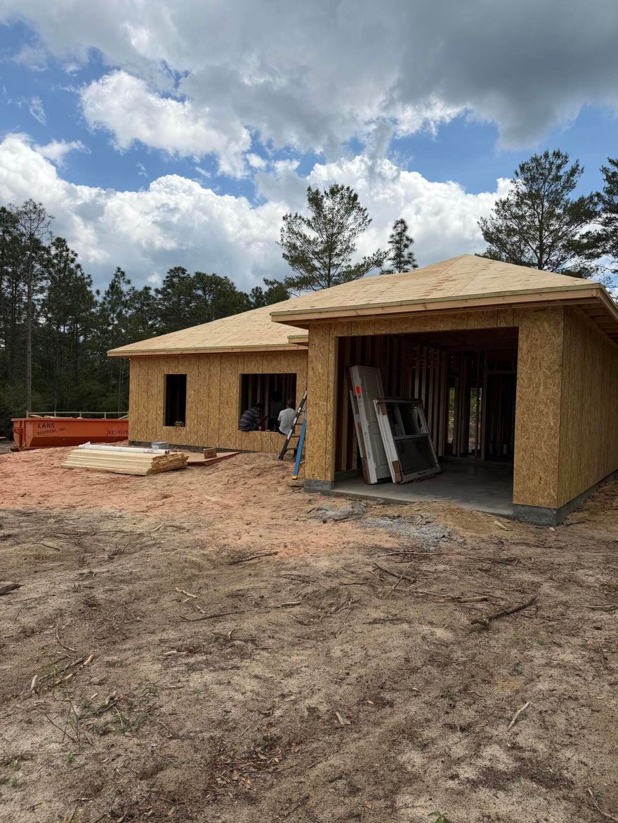 Be among the first to secure this brand-new construction home--perfect for first-time buyers or savvy investors looking to add a strong asset to their portfolio. Currently under construction, this thoughtfully designed 3-bedroom, 2-bathroom home will offer a functional open-concept layout that maximizes space and comfort. The living area will flow seamlessly into the kitchen and dining space, creating an inviting environment ideal for everyday living or entertaining.The kitchen is planned to feature modern cabinetry, durable countertops, and energy-efficient appliances, providing both style and practicality. The primary suite will include a private bathroom and generous closet space, while two additional bedrooms offer flexibility for family, guests, or a home office. Additional highlights are expected to include a dedicated laundry area, energy-efficient systems, and low-maintenance finishes--making this home as practical as it is appealing. Whether you're looking for an affordable entry into homeownership or a solid rental investment, this property offers excellent potential. Located near local schools, shopping, and major roadways, it provides convenience and long-term value. Secure this home before completion and take advantage of the opportunity to own a brand-new build with strong investment upside.