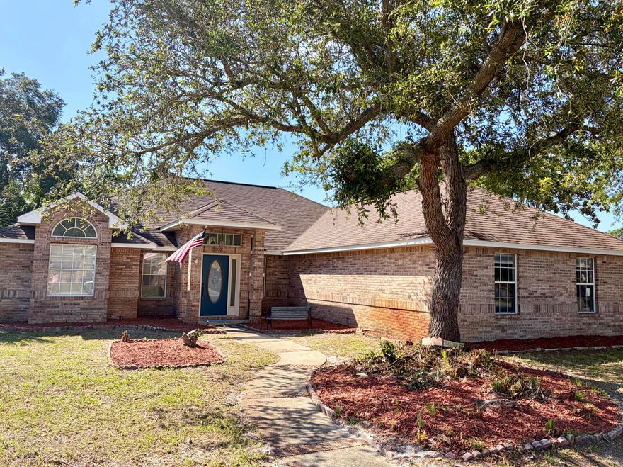 4-bedroom, 2-bath single-family home with open floor plan, brand-new kitchen, quartz countertops, Florida room and a new AC.
This all brick home is located on a corner lot in desirable Indian Trail Estates with No HOA and offers a spacious and open layout designed for both comfort and functionality.
The fully renovated kitchen features quartz countertops, soft-close cabinetry, and modern finishes, flowing seamlessly into the main living area with custom built-ins and a cozy fireplace.
Heated and cooled Florida room with direct access from the primary bedroom creates a private retreat feel. An additional flex space off one of the bedrooms offers the potential for a home office or could be used as a 4th bedroom.
Both bathrooms have been updated with new quartz top vanities. Freshly painted throughout with new AC system installed in 2025, this home is move-in ready. Easy to show- call your favorite realtor and come see it!