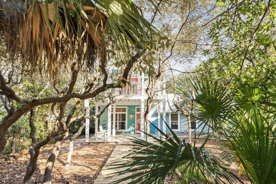 Welcome to a rare, all-season 30A retreat that captures everything people imagine when they picture a life at the beach. Positioned directly along Scenic Highway 30A with easy access to the public beach just a minute away, this home blends a cottage beach style, a clean crisp interior, and a location that places you steps from the action, fully walkable and bikeable to Seaside for dining, shopping, and entertainment.