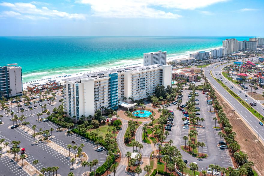 Welcome to Sterling Shores, an 8-acre, gated Gulf-front Resort with 400ft of deeded beach perfectly located in the heart of Destin.  
Unit 305 offers that perfect ''sweet spot'' elevation: high enough for sweeping views, but low enough to feel connected to the resort's lush landscaping & pool. 
The amenities are exceptional, including a private Gulf-front beach club with a heated pool & seasonal snack bar just steps from the emerald waters, beautiful white sands & the iconic BackPorch Restaurant. This properties ''show stopper'' is a spectacular 4,300-sq-ft lagoon-style pool surrounded by tropical landscaping, BBQ grill & picnic area, plus 24 hr fitness center! Centrally located, Sterling Shores places you just minutes from Destin's Harbor, restaurants, shopping & family attractions!