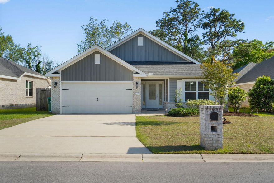 This is it!!!!! Gorgeous newer 4 bedroom, 2 bath home on a cul-de-sac near everything!!! Minutes to bases, golf courses, shopping, and the beach! Oversized rooms, raised ceilings with crown and lighting, granite and wood grain tile floor throughout! Tile backsplash, upgraded wood cabinetry, stainless steel appliances, recessed lighting, upgraded lights, open concept living. Master bath has separate tiled shower, soaking tub, and double vanity. Upgrades galore.....this home will not last!!