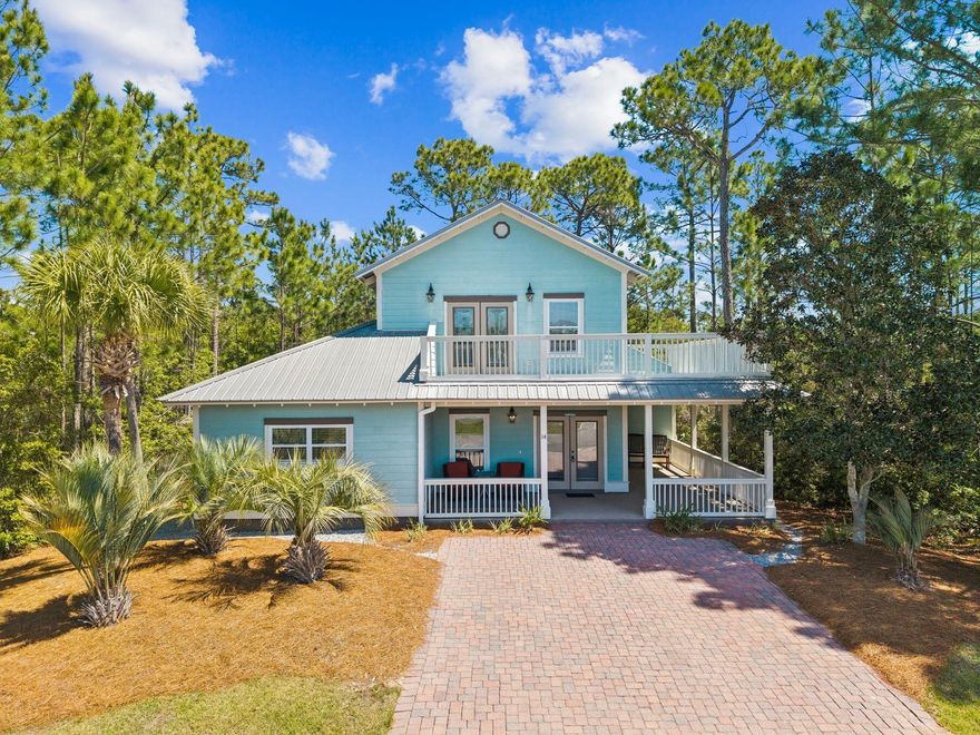 Welcome to 14 Breezeway Boulevard, a beautifully appointed, fully furnished beach house in the gated community of Cypress Breeze Plantation in Santa Rosa Beach along Scenic 30A. Offering 3 bedrooms plus a versatile bonus room that can easily serve as a 4th bedroom, office, or additional living space, this approximately 2,301-square-foot home blends refined coastal style with effortless livability.

Framed by a gracious wraparound porch and set against a private preserve backdrop, the home exudes classic Southern charm. Inside, a thoughtfully designed open floor plan features wood-look tile flooring, crown molding, and an expansive kitchen with quartz countertops, stainless steel appliances, and a generous dining area ideal for gathering and entertaining. Ideally located just moments from Gulf Place, Scenic Highway 30A's white-sand beaches, and close proximity just steps from the community's resort-style pool, residents enjoy both convenience and a relaxed coastal lifestyle. Cypress Breeze offers low HOA dues, a vibrant neighborhood atmosphere, and allows both short- and long-term rentals, making this an exceptional opportunity as a primary residence, second home, or investment property. Recent upgrades include two new Trane HVAC systems (2025) and a water heater (2021).