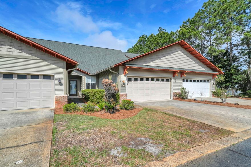 Welcome to this beautiful lakefront townhome in the highly sought-after Escada community! This spacious home features an open floor plan with vaulted ceilings, a cozy fireplace, and two sets of  French doors that lead to a relaxing screened porch overlooking the water.

The kitchen is well-appointed with granite countertops, upgraded stainless steel appliances, and a large combined laundry room and pantry for added convenience. The first-floor master suite offers privacy and comfort, complete with dual closets and additional storage tucked beneath the stairs. The upgraded en-suite bath includes a modern walk-in shower.

Upstairs, you'll find two additional bedrooms, a full bath, and a versatile loft space--perfect for an office, playroom, den, fitness area, or hobby room.  Escada residents enjoy amenities including a community pool, tennis and pickleball court, and basketball court. Children can conveniently access Butler Elementary via a scenic nature trail. Ideally located close to shopping, restaurants, hospital, attractions and beaches. 

Please note: no short-term rentals permitted.